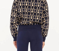 The Upside - Cosmo Kairo Half Zip Knit Sweatshirt