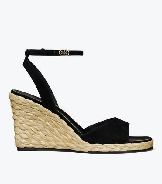 Tory Burch - Women Raffia Sandal Wedge