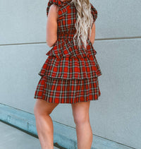 Peach Love Santa's Sweetheart Mini Dress in red - women's dress - view 5