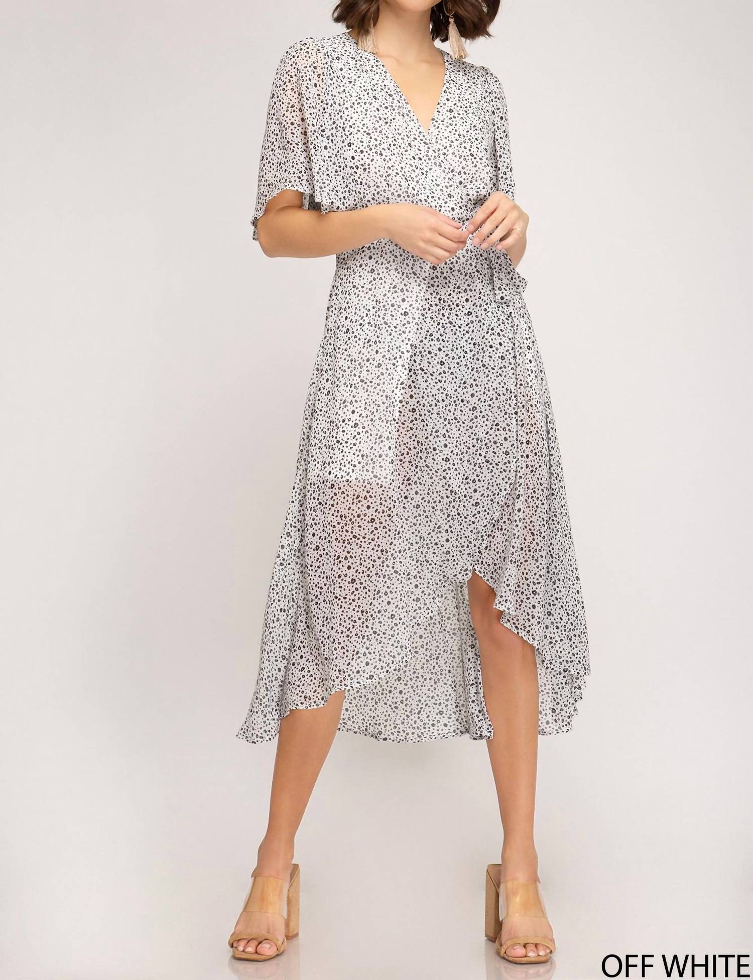 Midi Wrap Dress