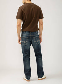 Silver Jeans Co - Eddie Relaxed Fit Slim Straight Jeans