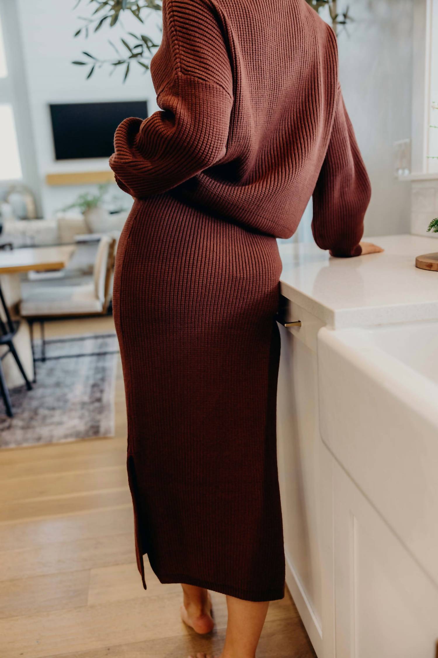 Mikarose - Midi Sweater Skirt