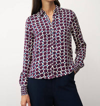 0039 Italy Sia Blouse in multi - women's blouse