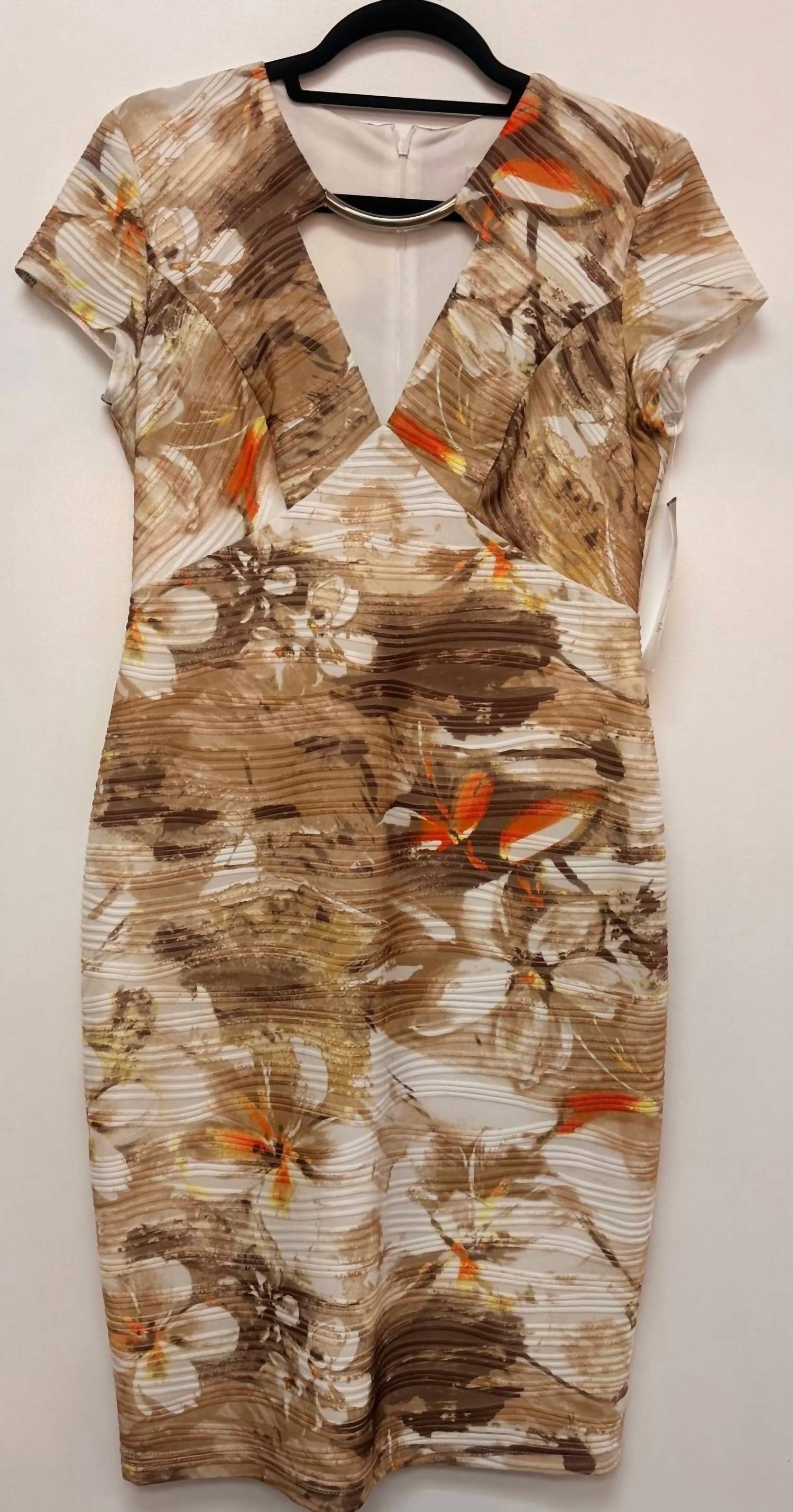Joseph Ribkoff - Women's Floral Print Bodycon Dress