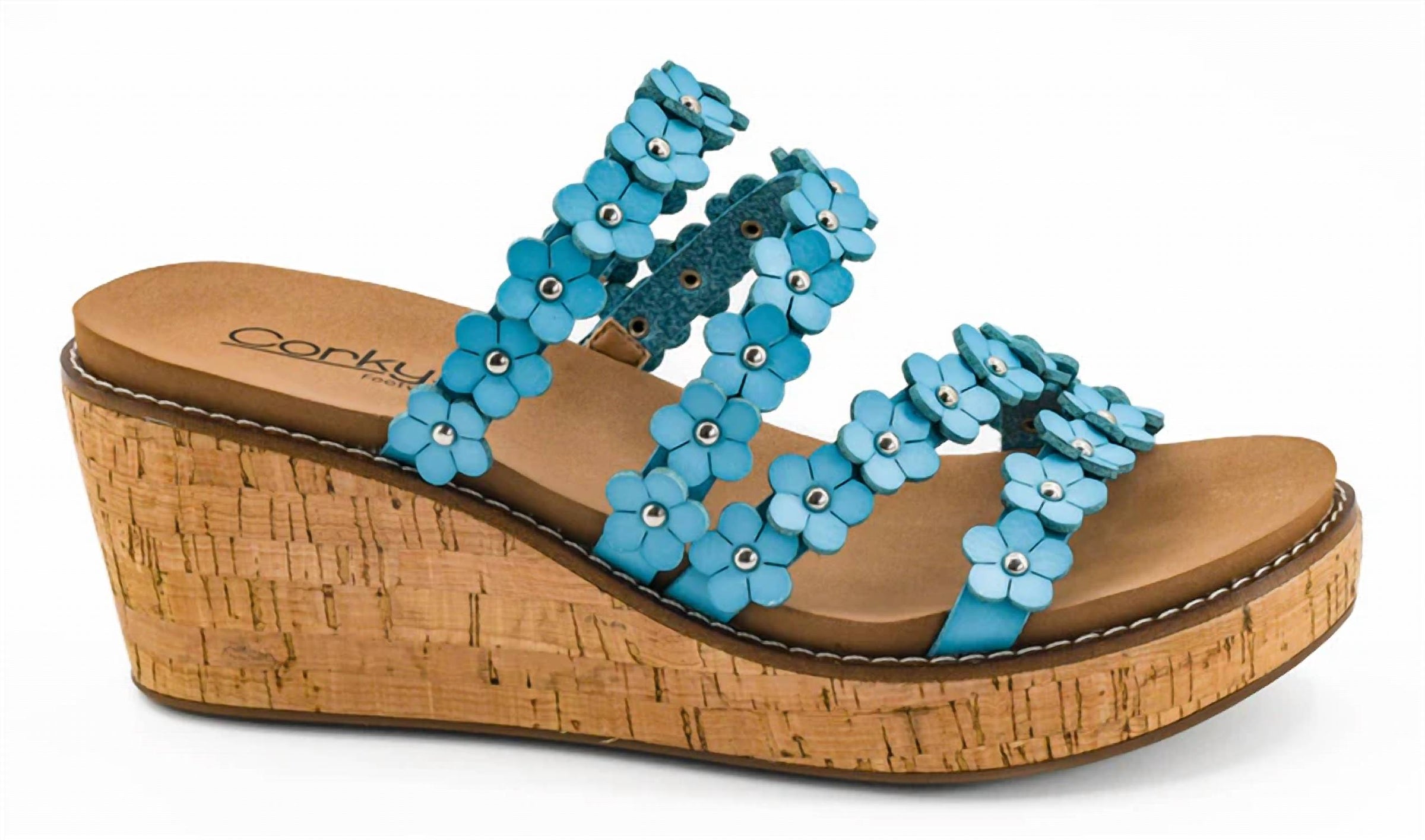 Corkys Footwear - Women's Let’s Be Friends Wedge Sandals