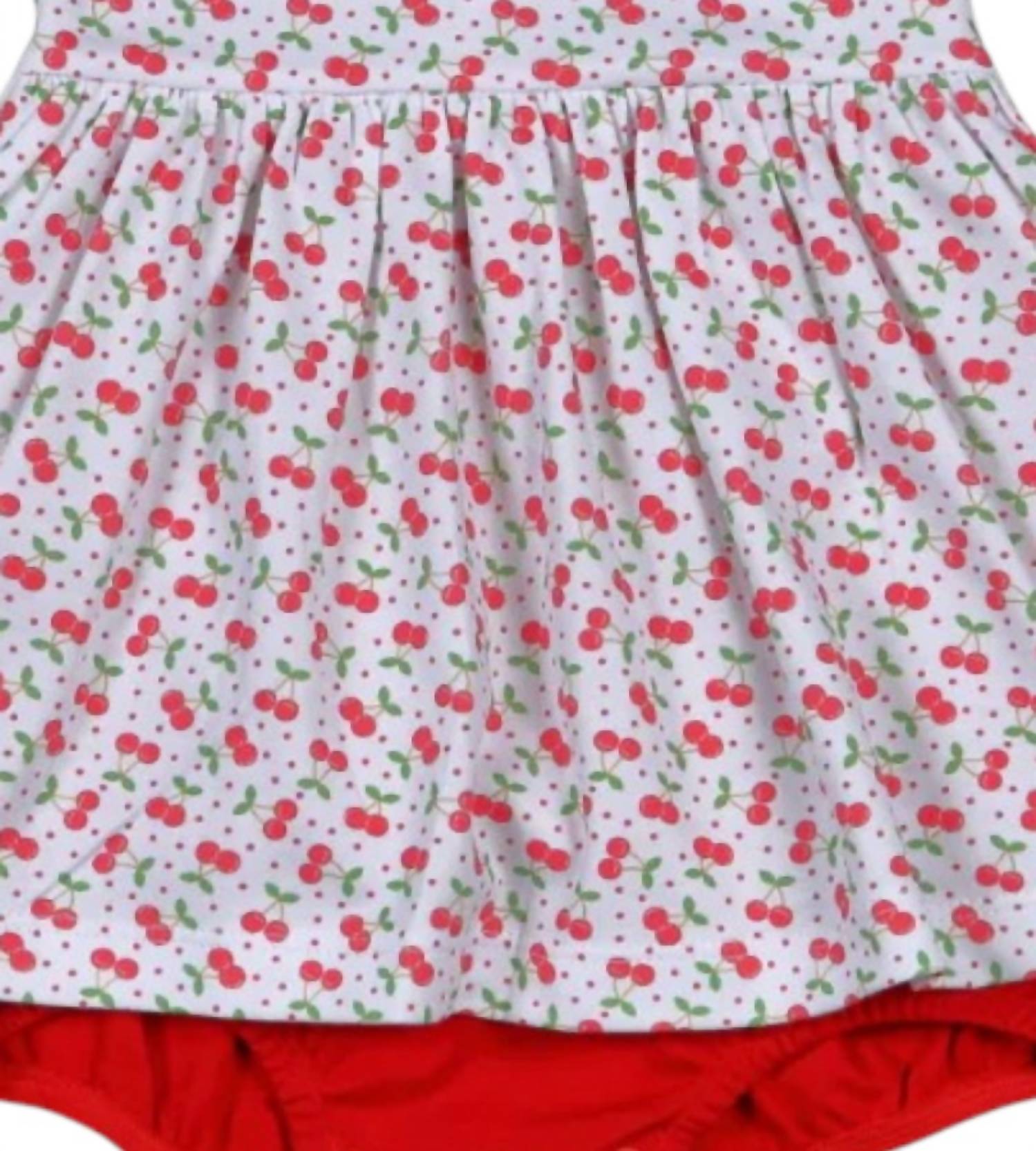 Baby Loren - Girl's Sweet As Cherries Bubble Dress