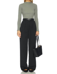 Nation Ltd - Brenna Mock Neck Top