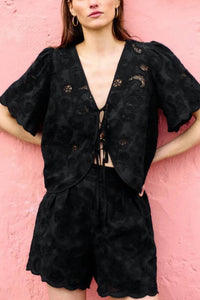 Nation Ltd - Rosalyn Tie Front Top