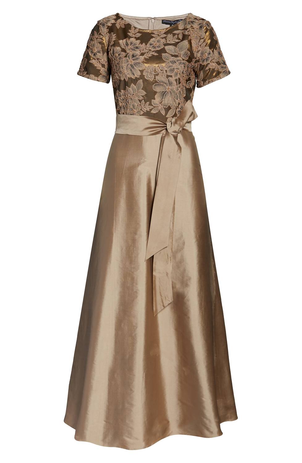 Pisarro Nights - Beaded Taffeta Gown