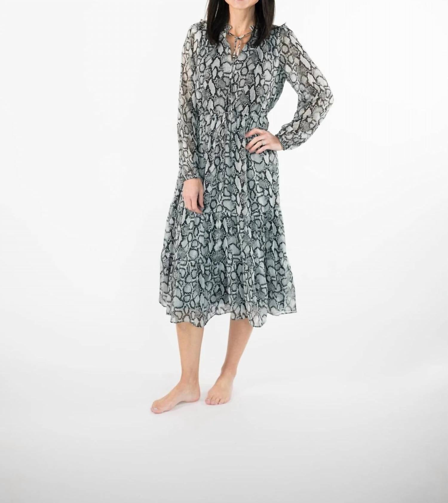Sugarlips - Jayra Snake Print Dress