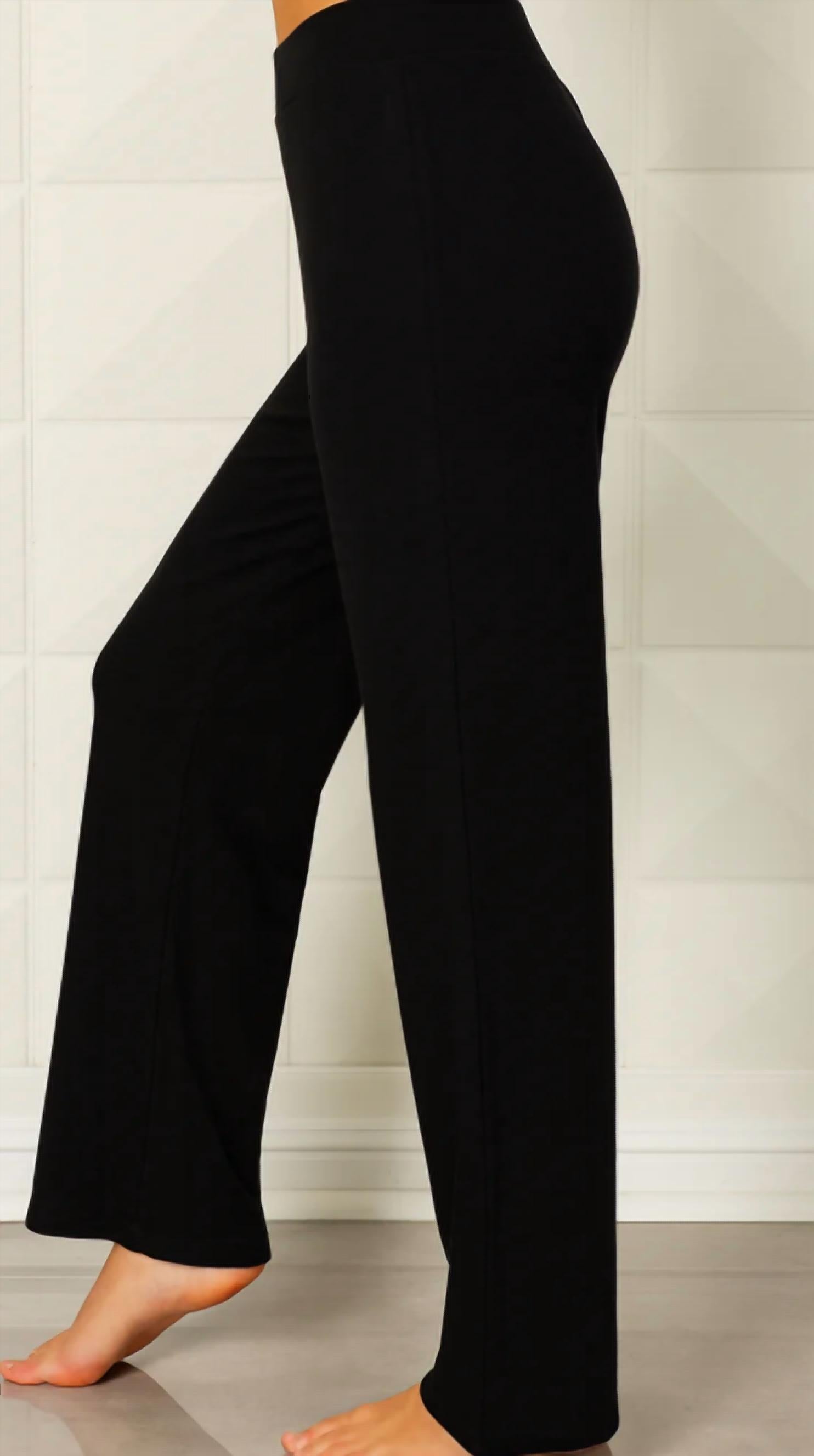 french kyss Women's Abstract Print Lounge Pant in black - women's pants - detail view