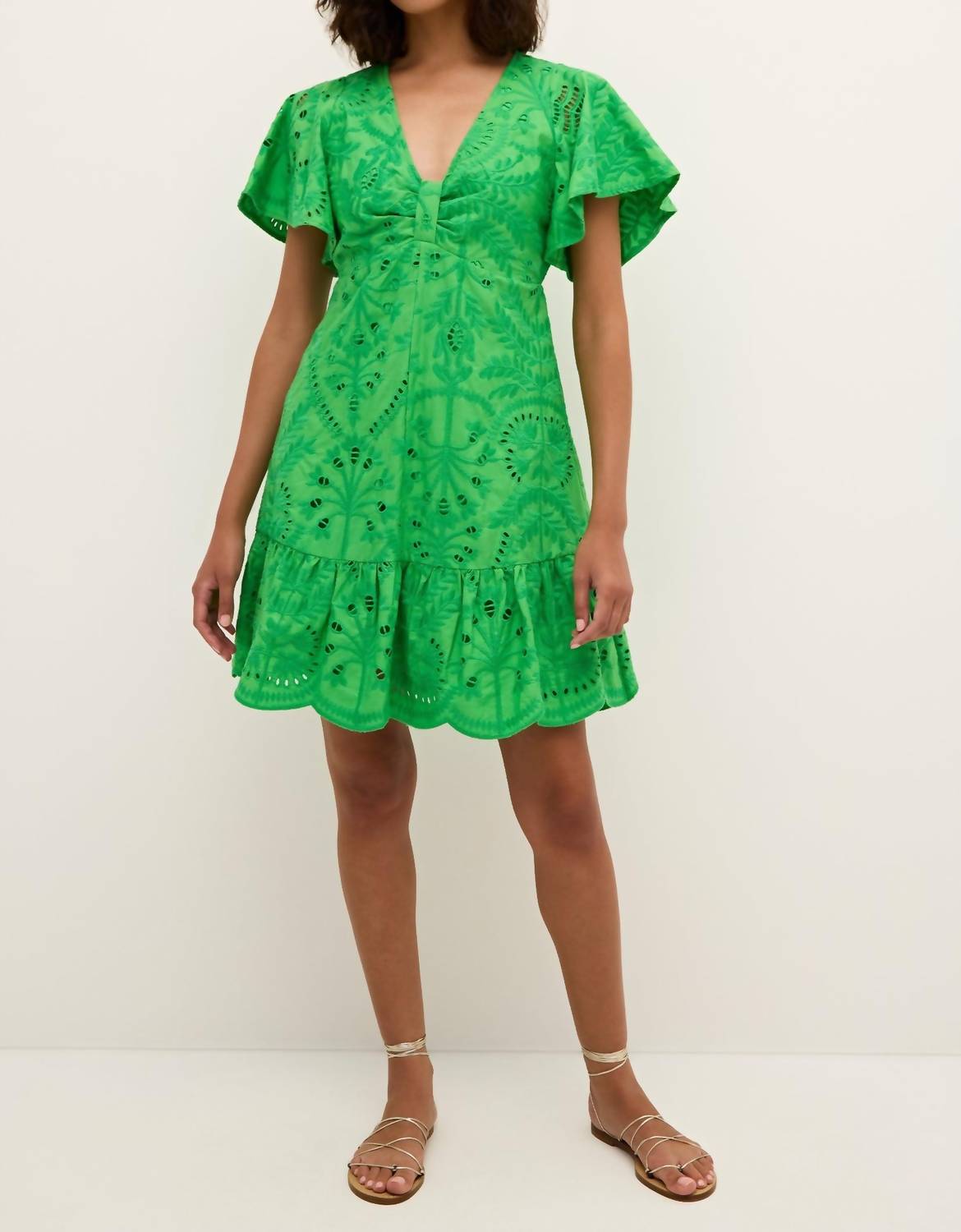 Marie Oliver - Carmina Keyhole Mini Dress