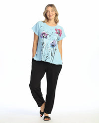 Jess & Jane - Mineral Washed Gauze Cotton Top