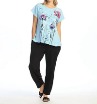 Jess & Jane - Mineral Washed Gauze Cotton Top