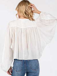 Calista - Giselle Balloon Sleeve Shirt