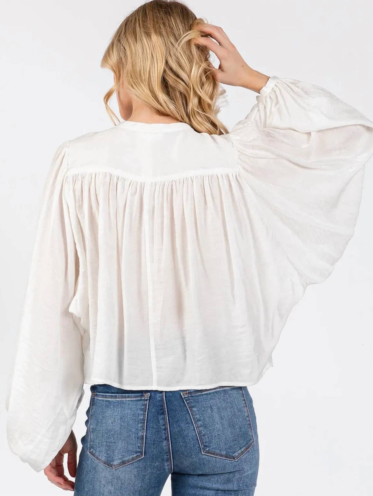 Calista - Giselle Balloon Sleeve Shirt