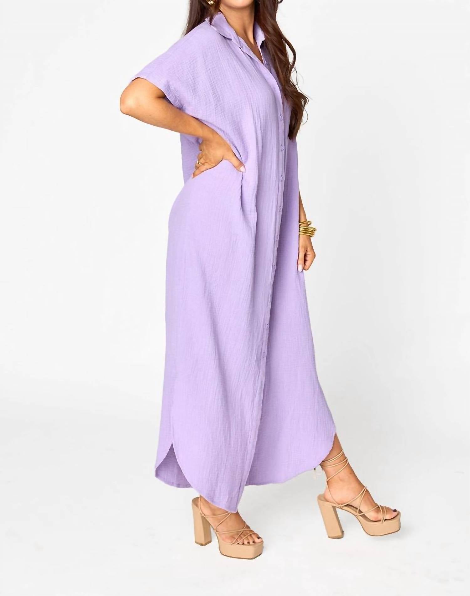 Buddylove - Carmen Caftan Cover Up Maxi Dress