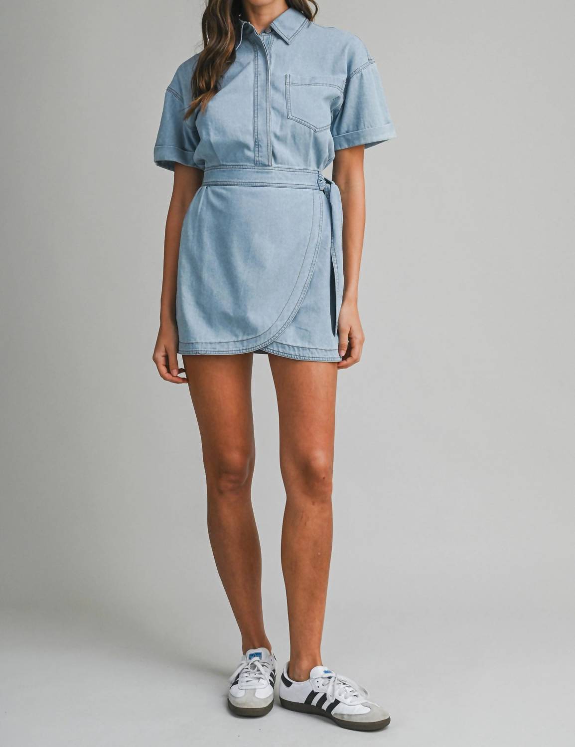 Mable - Ruby Shirt Dress