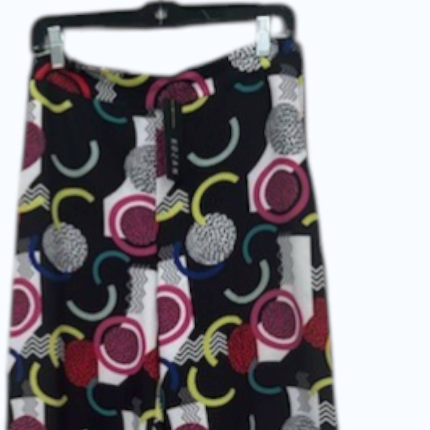 ISLE by Melis Kozan Women's Palazzo Pants in multi - women's pants - detail view
