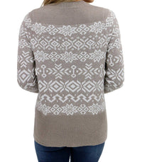Grace And Lace - Bambü Snowflake Sweater