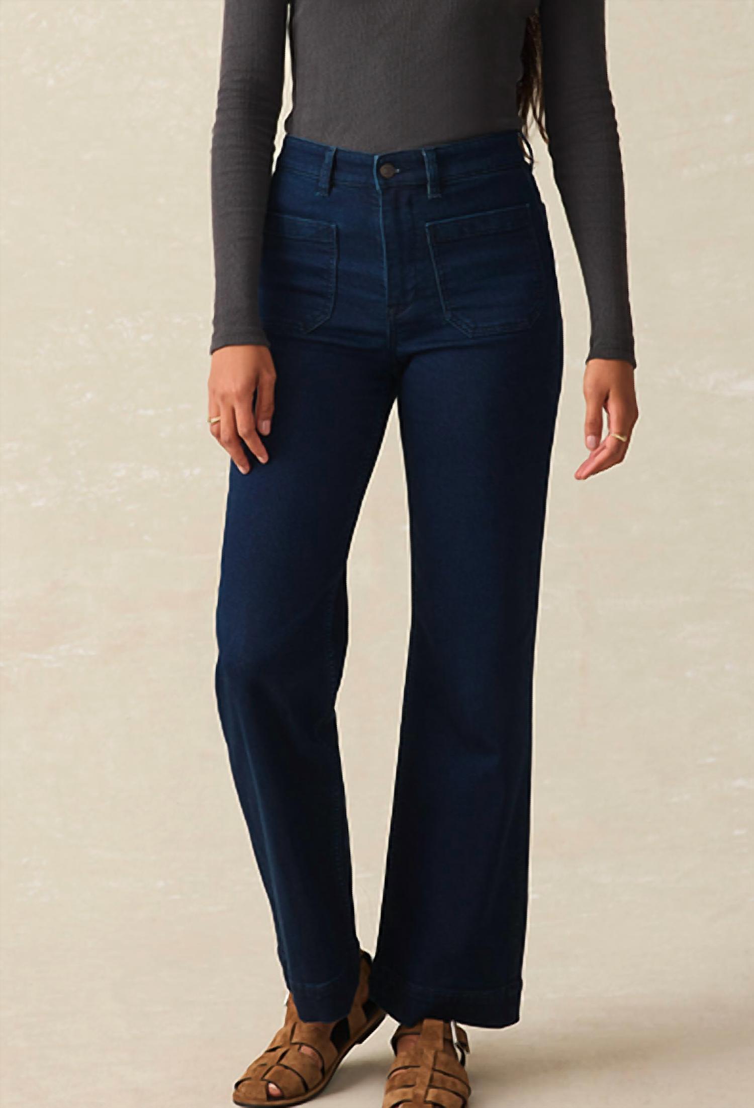 Faherty - Stretch Terry Patch Pocket Pants