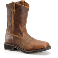 Double-H Boots - Men's Leather Western Steel Toe Boot