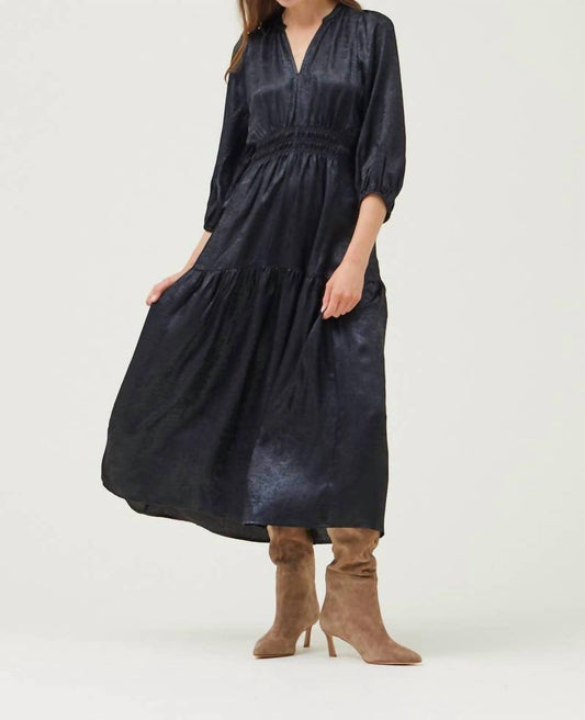 Grade & Gather - Holiday Dress With Three Quarter Sleeves