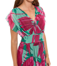 London Times - Women's Tropical Maxi Dress