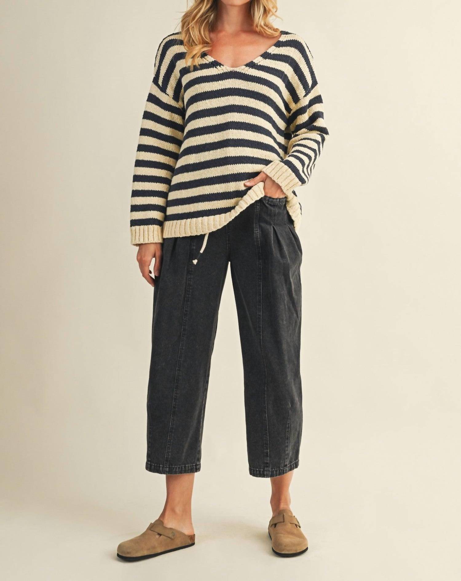 Mustard Seed - Lola Stripe Sweater