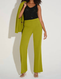 Joseph Ribkoff - V-neck Metallic Knitted Camisole With Rhinestones