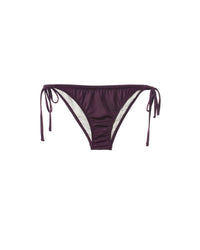 SOLID & STRIPED Iris Bottom in eggplant - women's swimwear - detail view