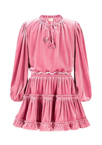 Marlo - Symphony Velvet Mini Dress