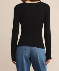 Z Supply - Tibi Scoop Mesh Sweater
