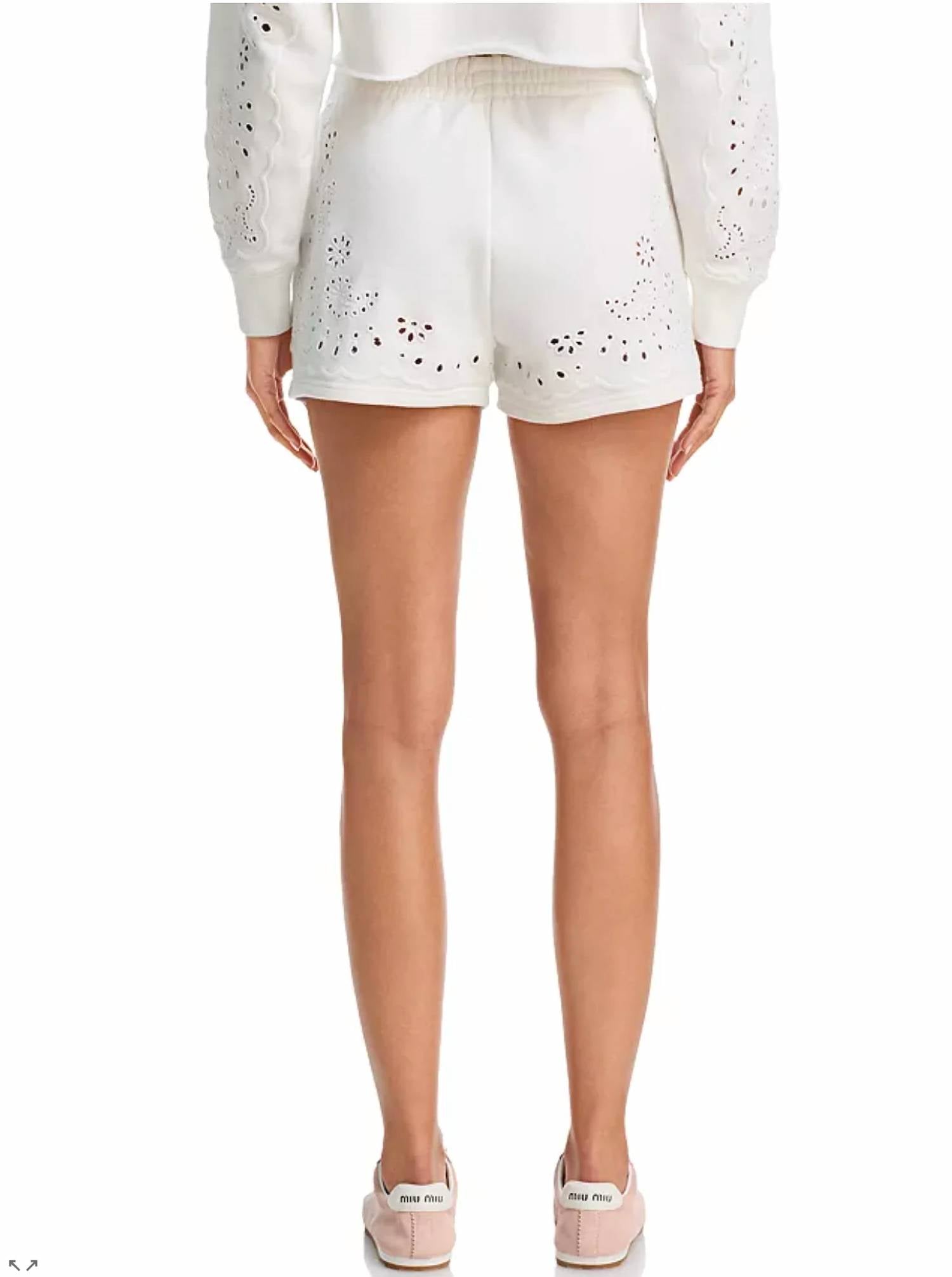 Loveshackfancy - Abrah Embroidered Eyelet Short