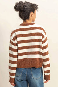 Double Zero - Stitched in Stripes Sweater