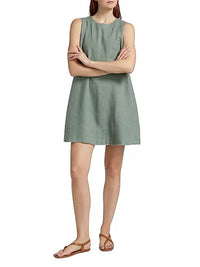 XIRENA Robyn Dress in sage brush - women's dress