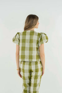 Emily Mccarthy - Isabella Puff Sleeve Top