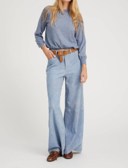 Sprwmn - Women's 5 Pocket Wide Leg Jeans