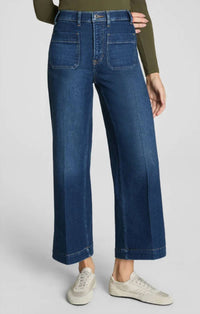 Spanx - Crop Wide Leg Jeans