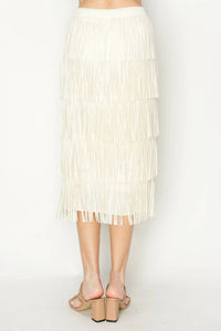 Joh - Women's Jayleen Fringe Skirt