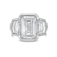 Diana M Jewels - Women's Emerald & Cadilac Lab-Grown Diamond Jewelry (6.00 Ct) - Elegant