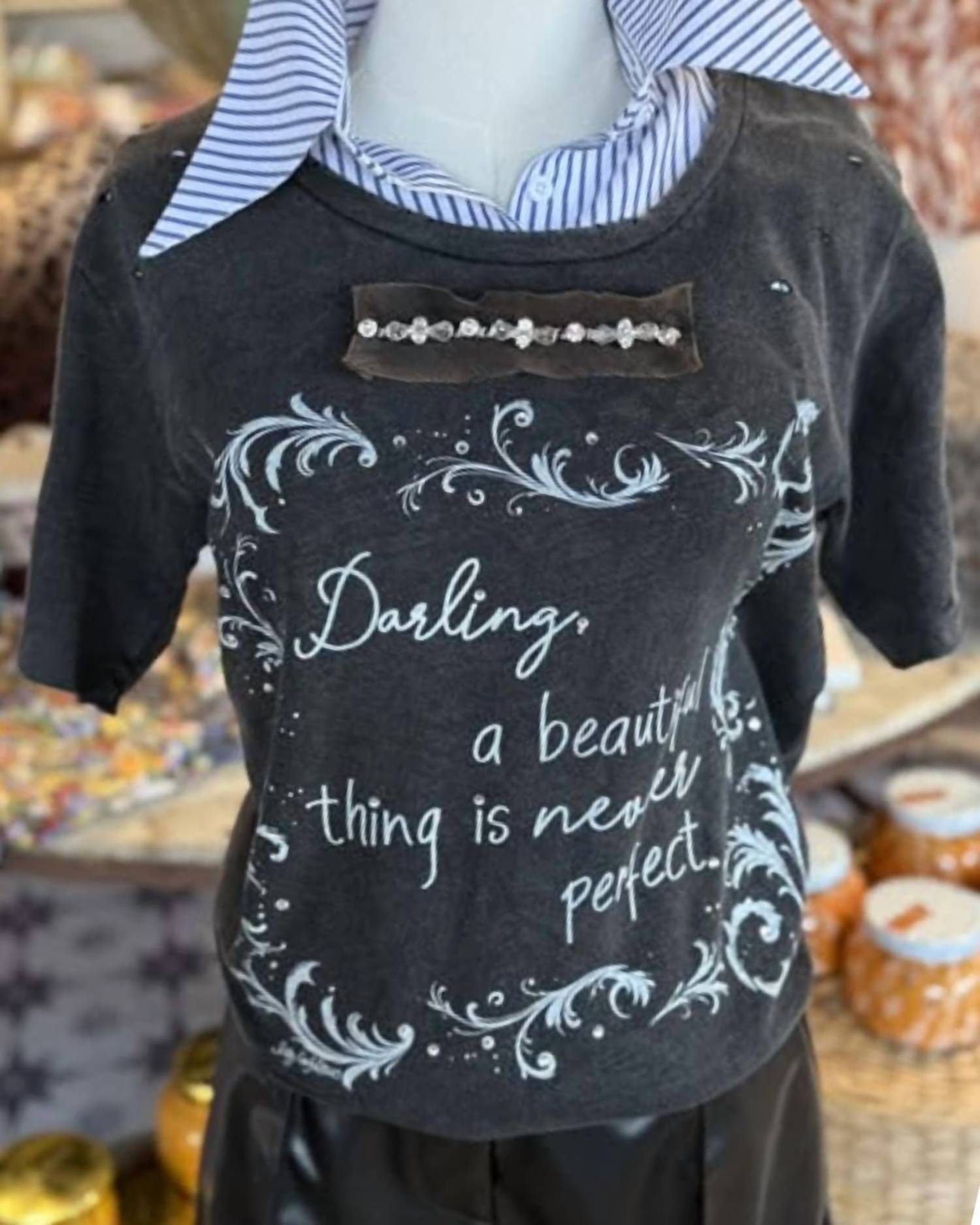 A Rare Bird - Women's Darling Distressed Shirt