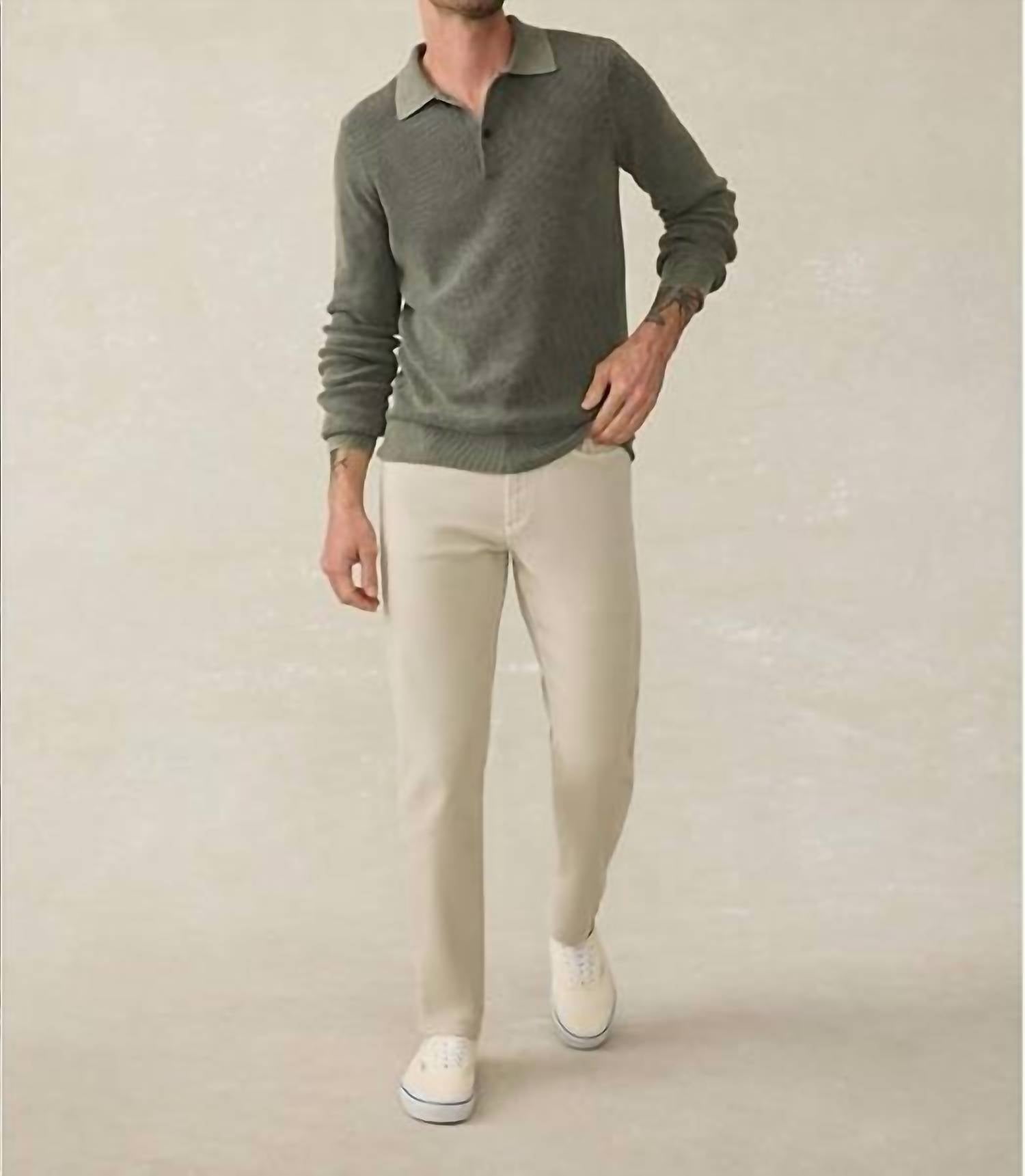 Faherty - Stretch Terry 5 Pocket Pants