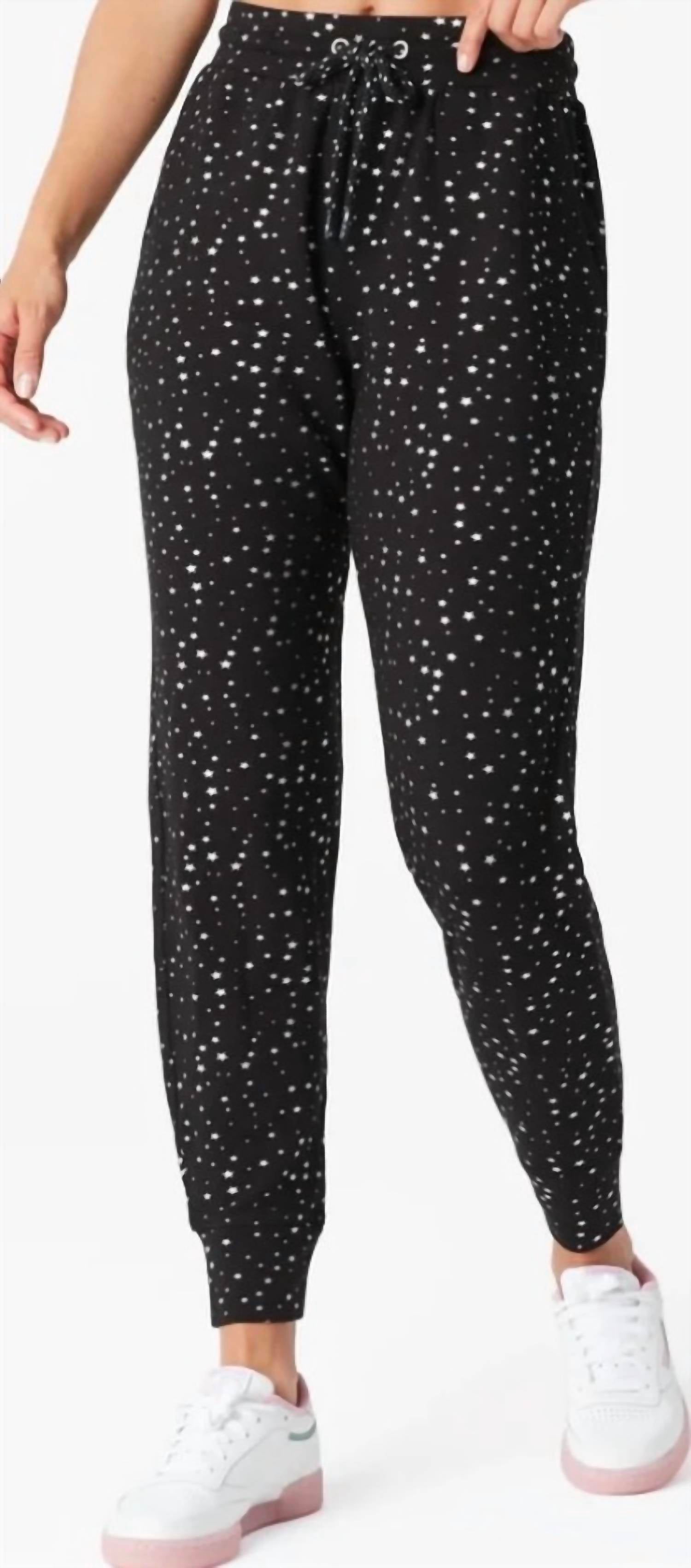 Terez - Stars Foil Printed Jogger