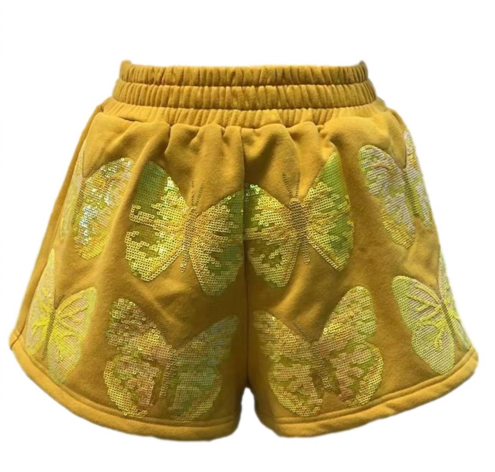 Queen Of Sparkles - Scattered Butterfly Short Set