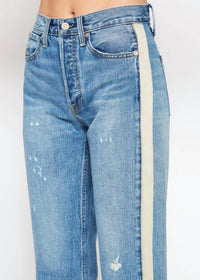 Noend - Upcycled Crop Straight Jeans