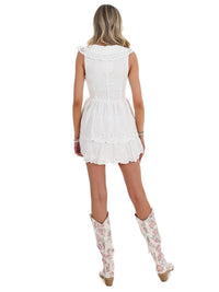Le Lis - Garden Grace Eyelet Mini Dress