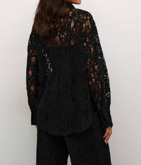 Kaffe - Kanelly Lace Collared Shirt