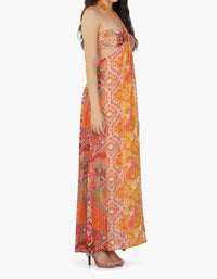 America & Beyond - Palm Paisley Maxi Dress