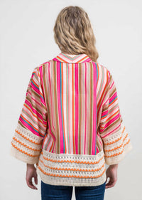 Trisha Tyler - Crochet Detail Jacket